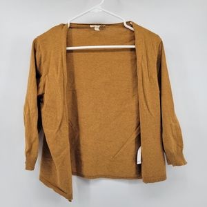 Eileen Fisher cardigan brown cashmere blend S